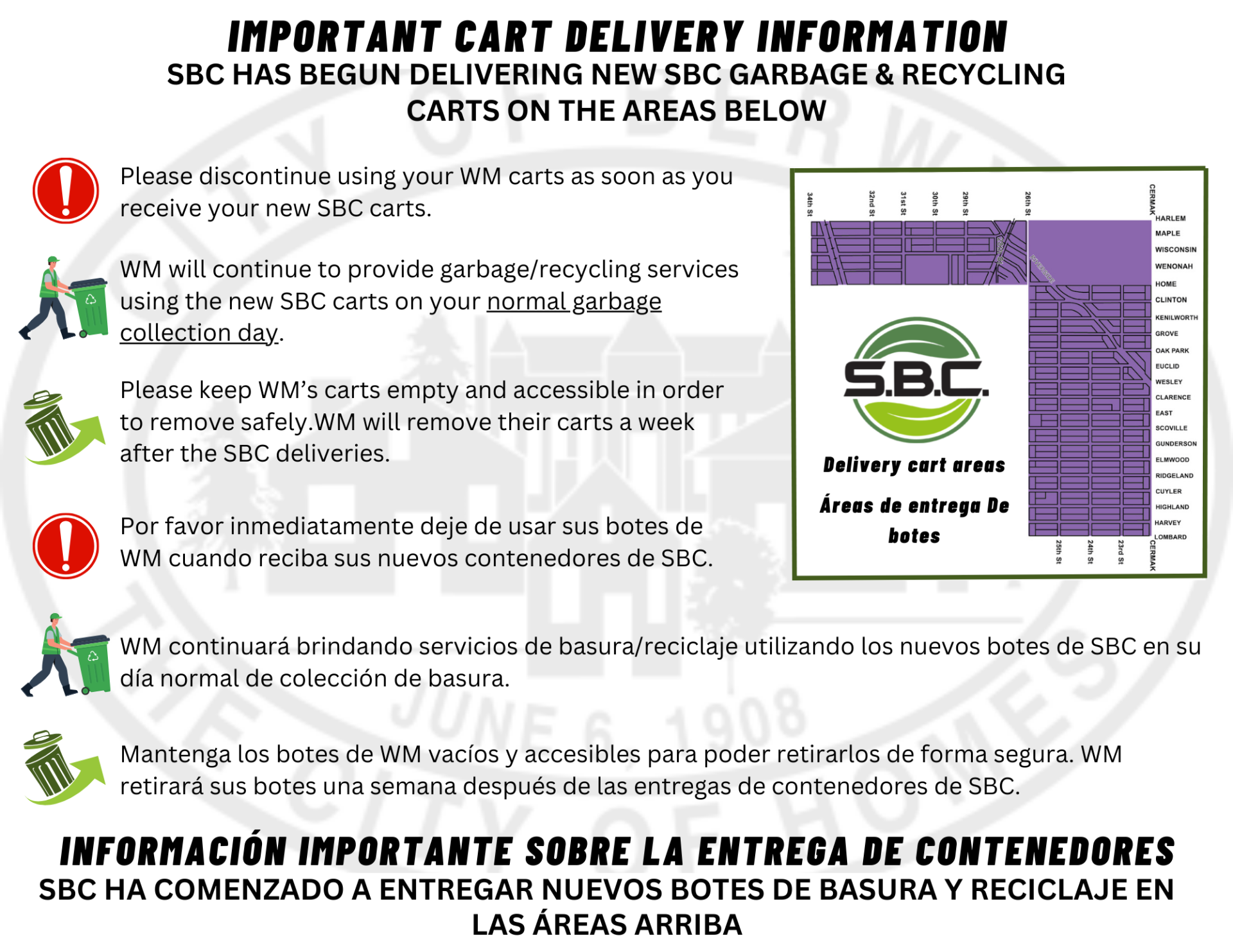 Tuesday March 5 2024 SBC Delivery Update