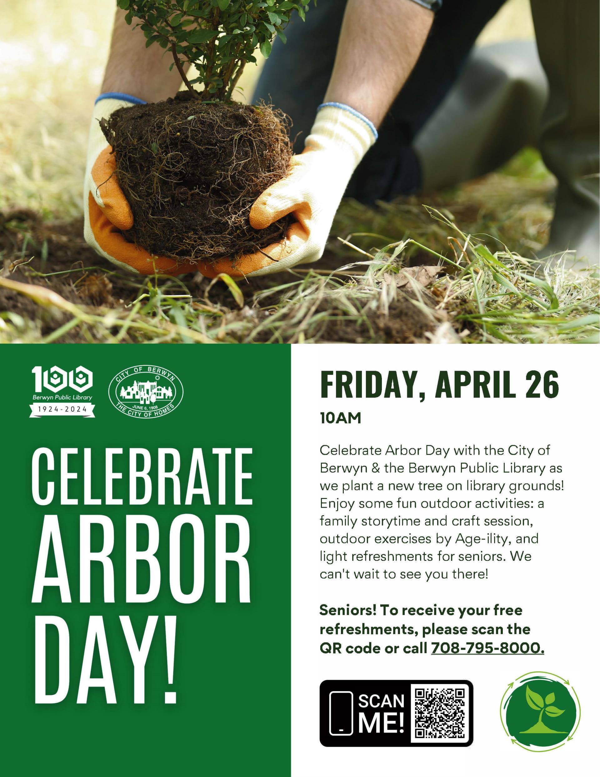 Arbor Day Celebration Flyer ENG