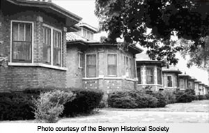 bungalows - Photo courtesy of the Berwyn Historical Society