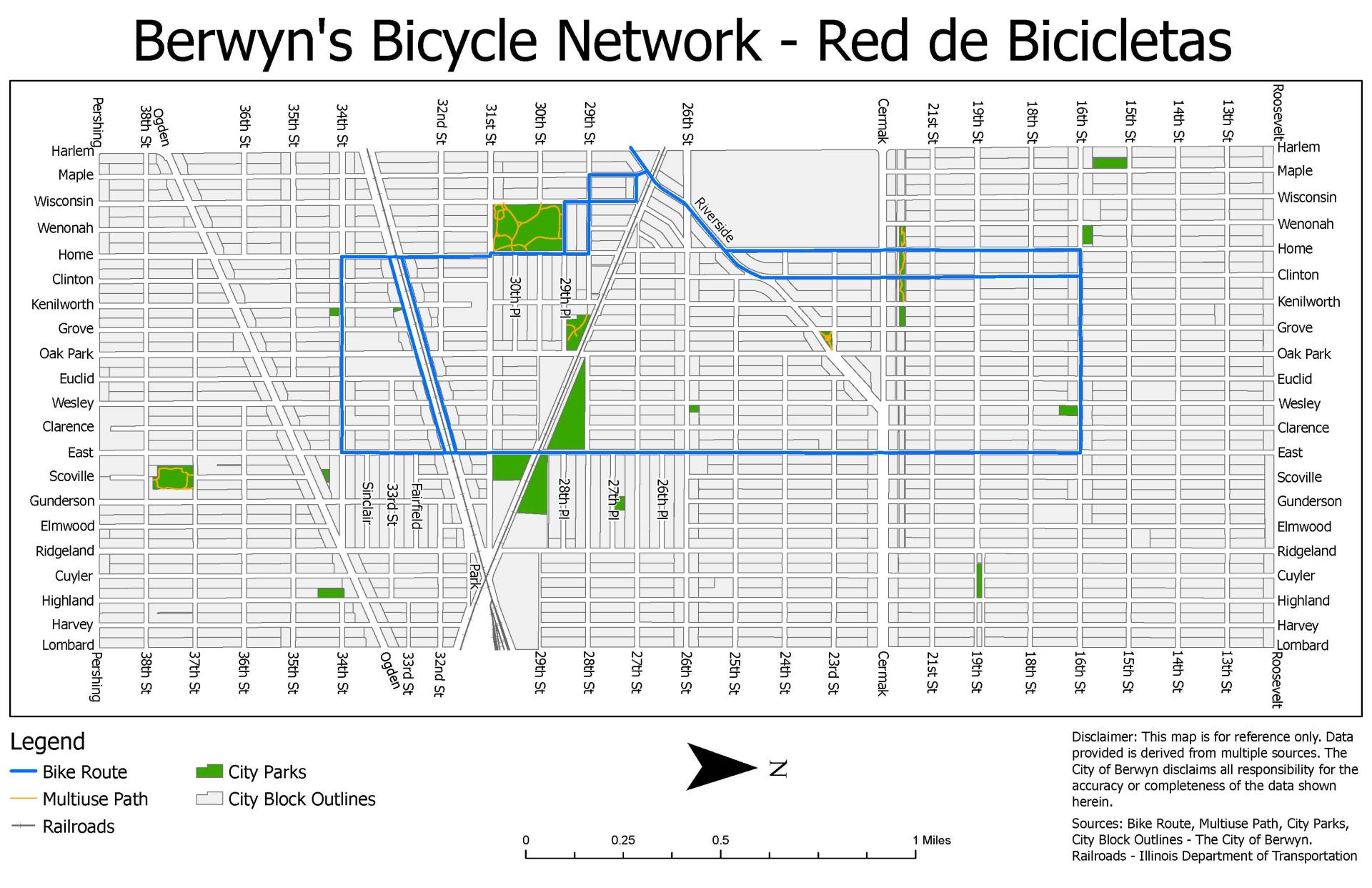 Bike Route Network